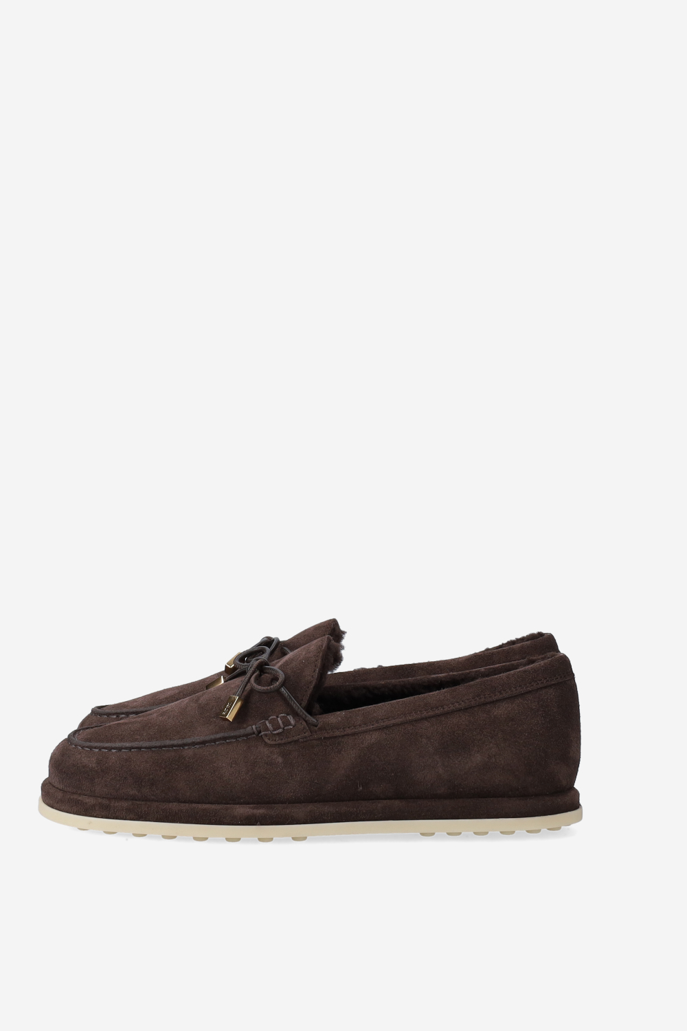 Gomma suede loafers