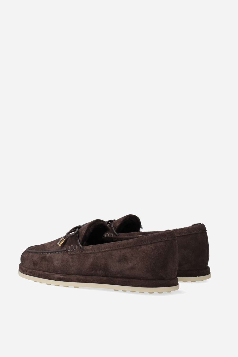 Gomma suede loafers
