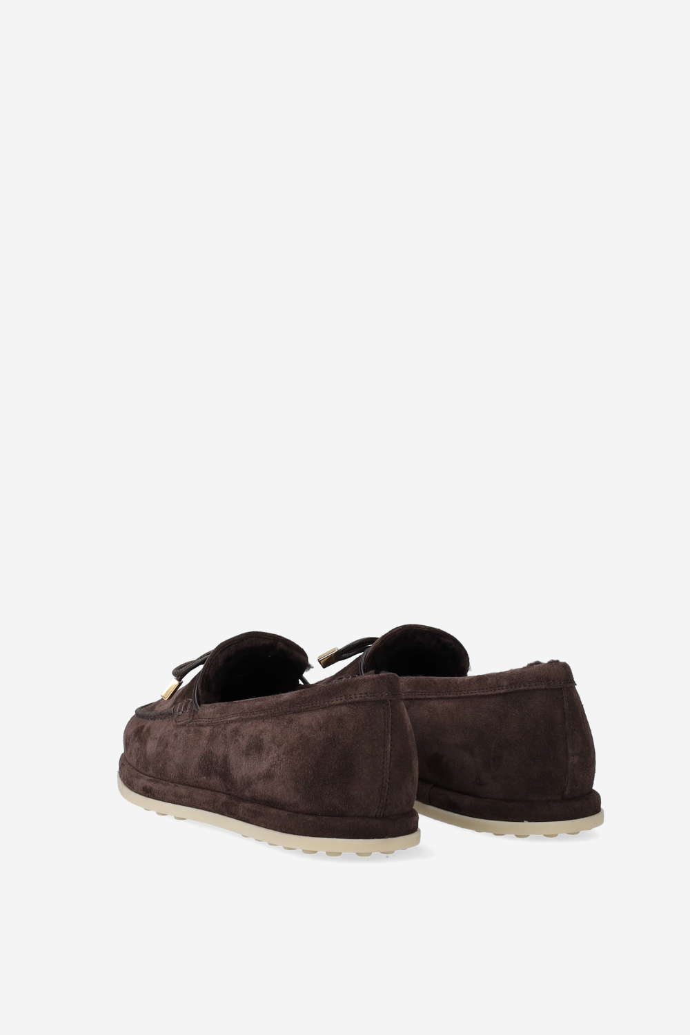 Gomma suede loafers