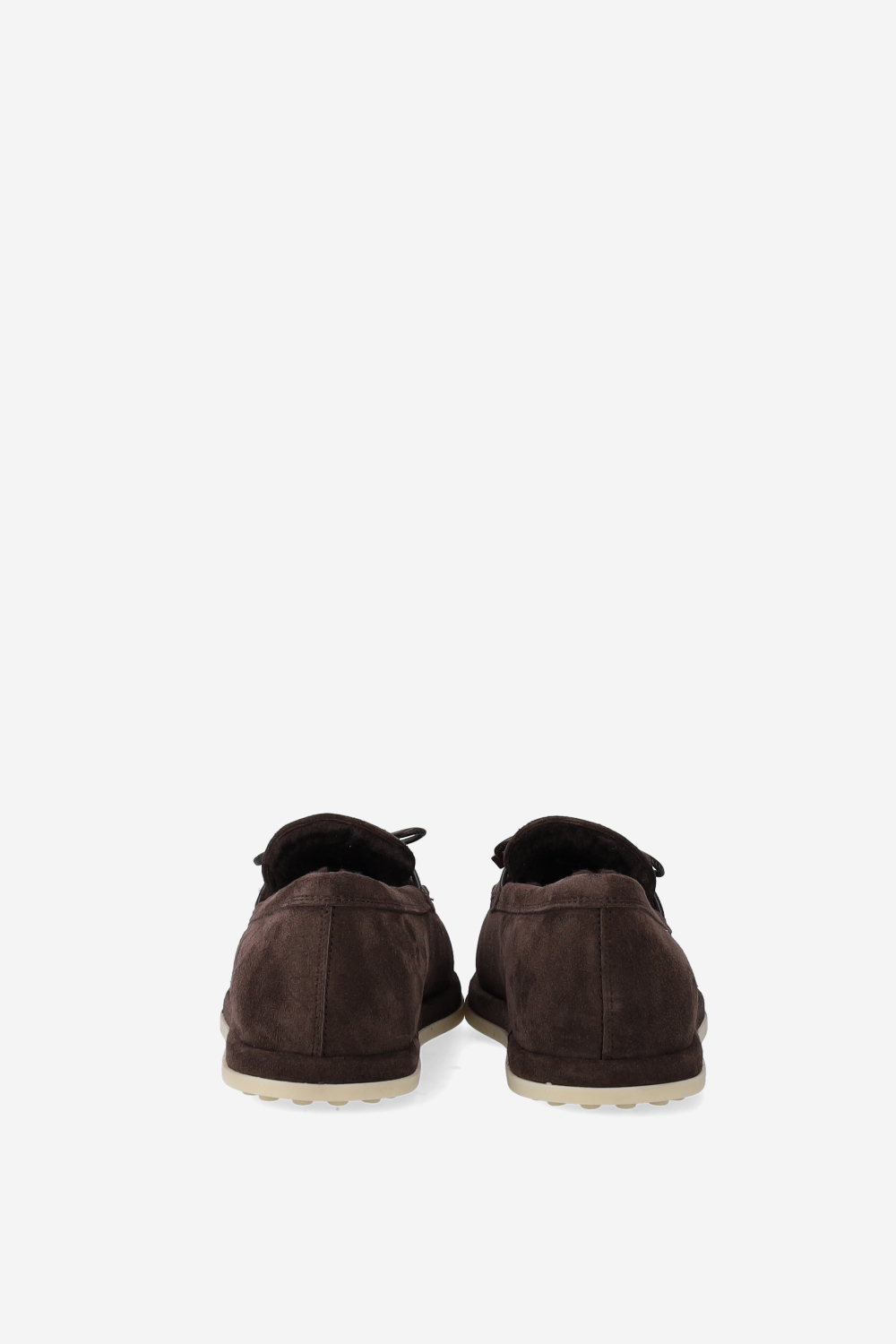 Gomma suede loafers