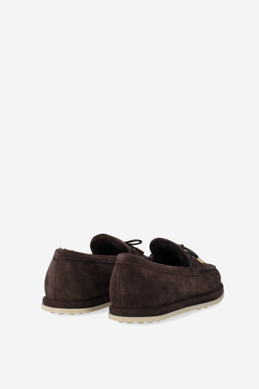 Gomma suede loafers
