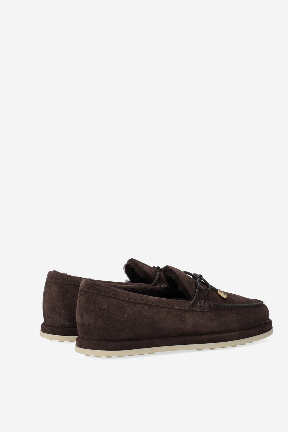 Gomma suede loafers