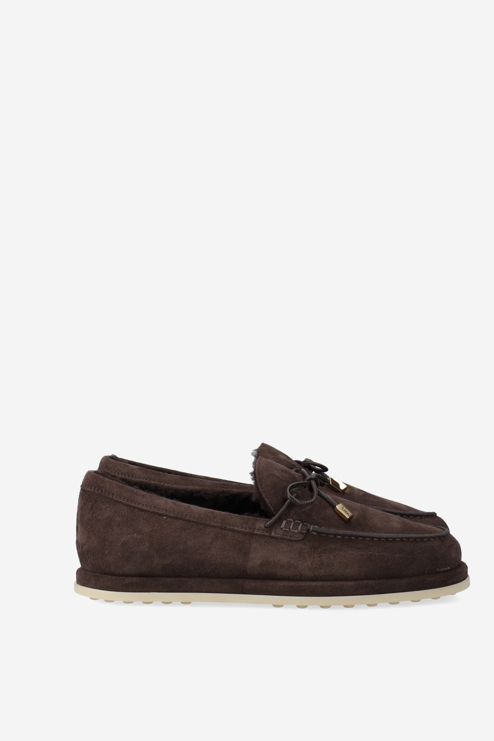 Gomma suede loafers