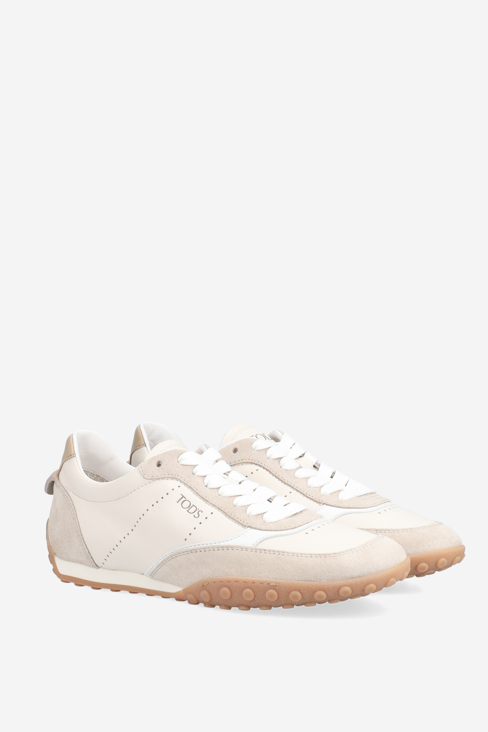 Sportiva leather/suede sneakers