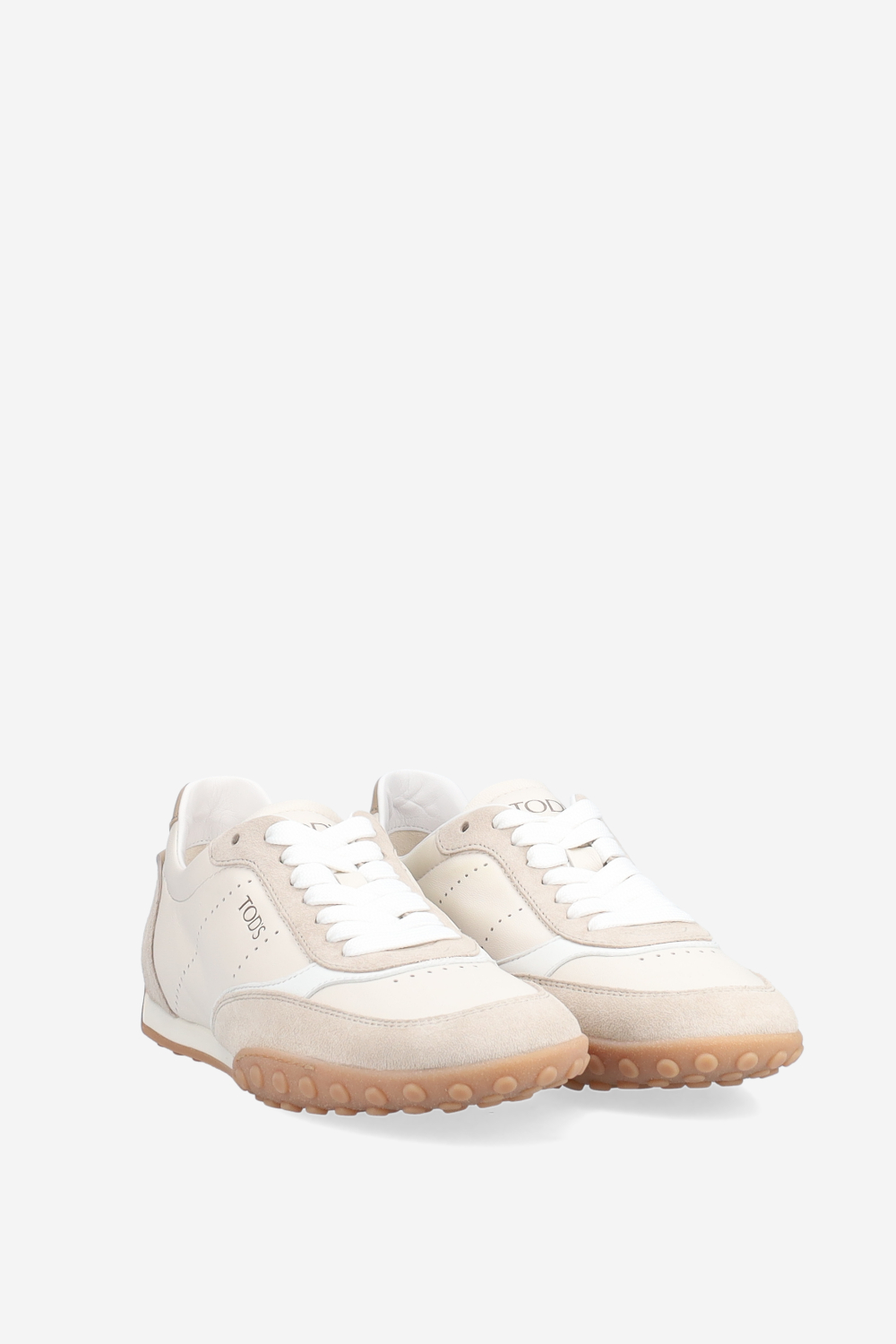 Sportiva leather/suede sneakers