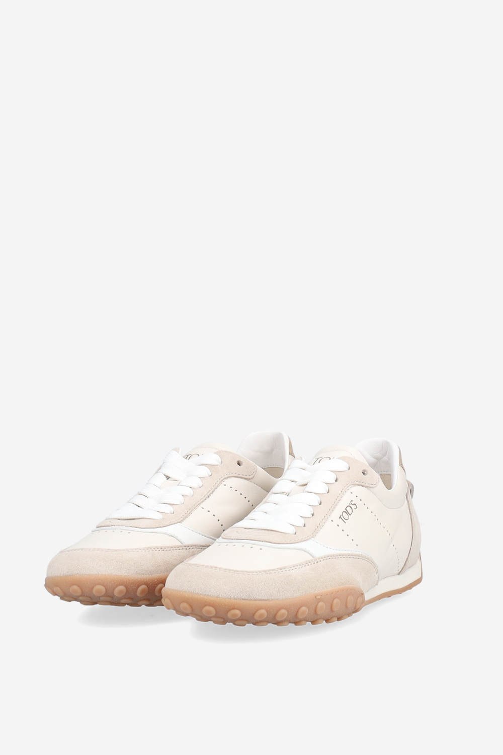 Sportiva leather/suede sneakers