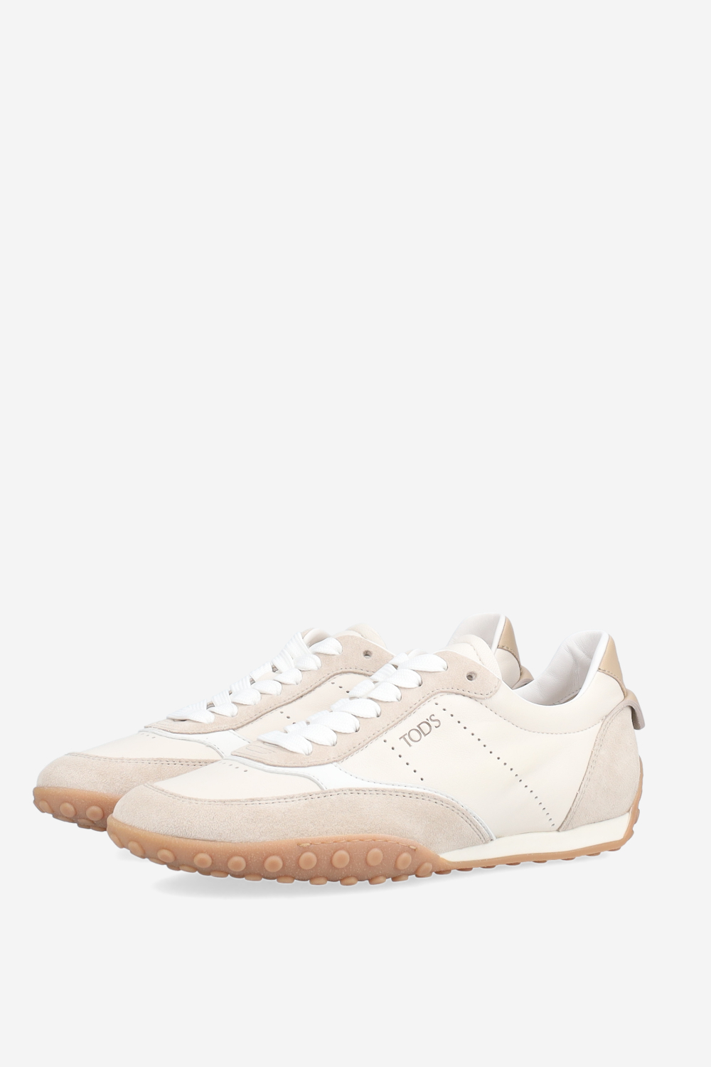 Sportiva leather/suede sneakers