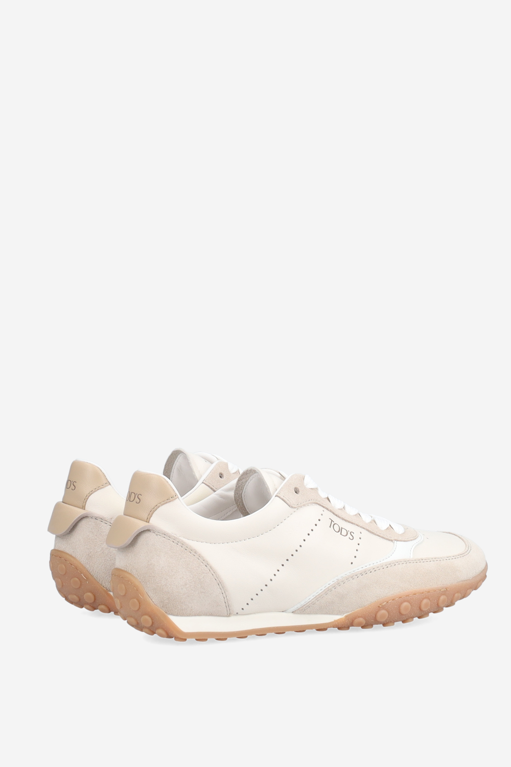 Sportiva leather/suede sneakers
