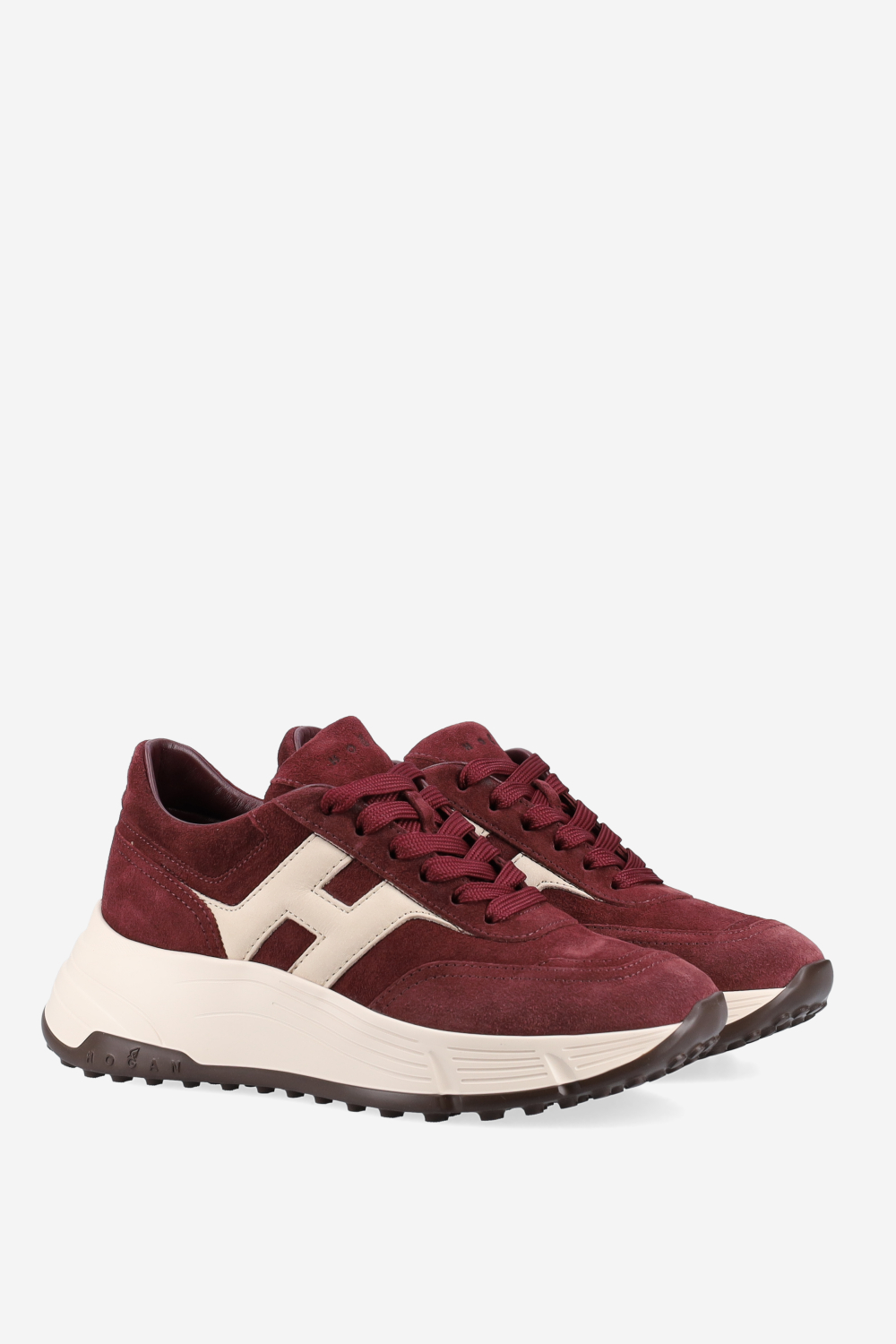 H669 suede sneakers