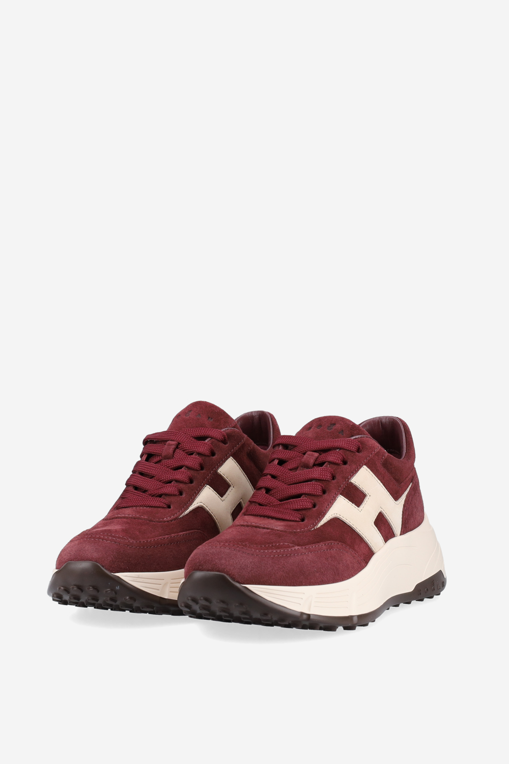 H669 suede sneakers