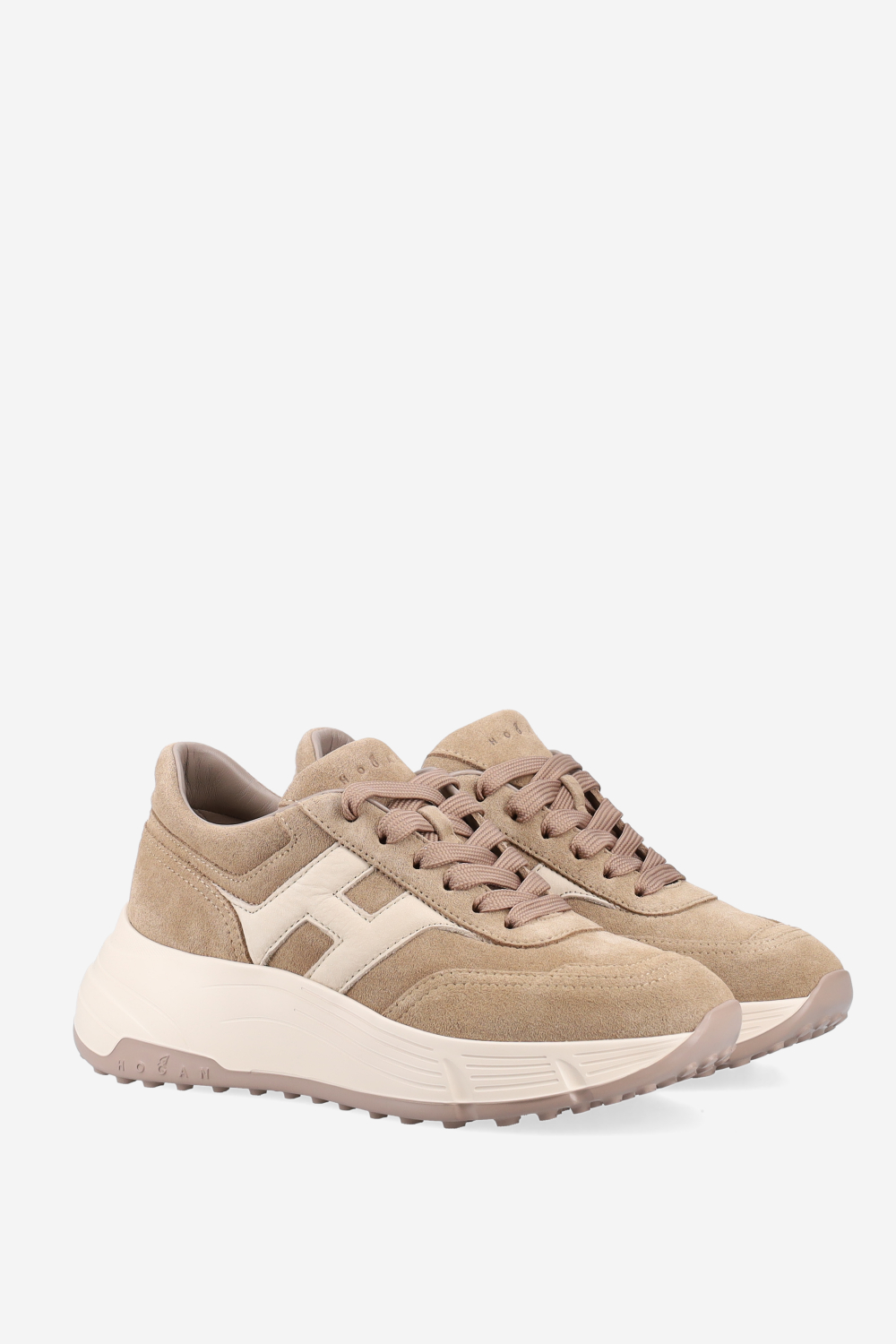 H669 suede sneakers