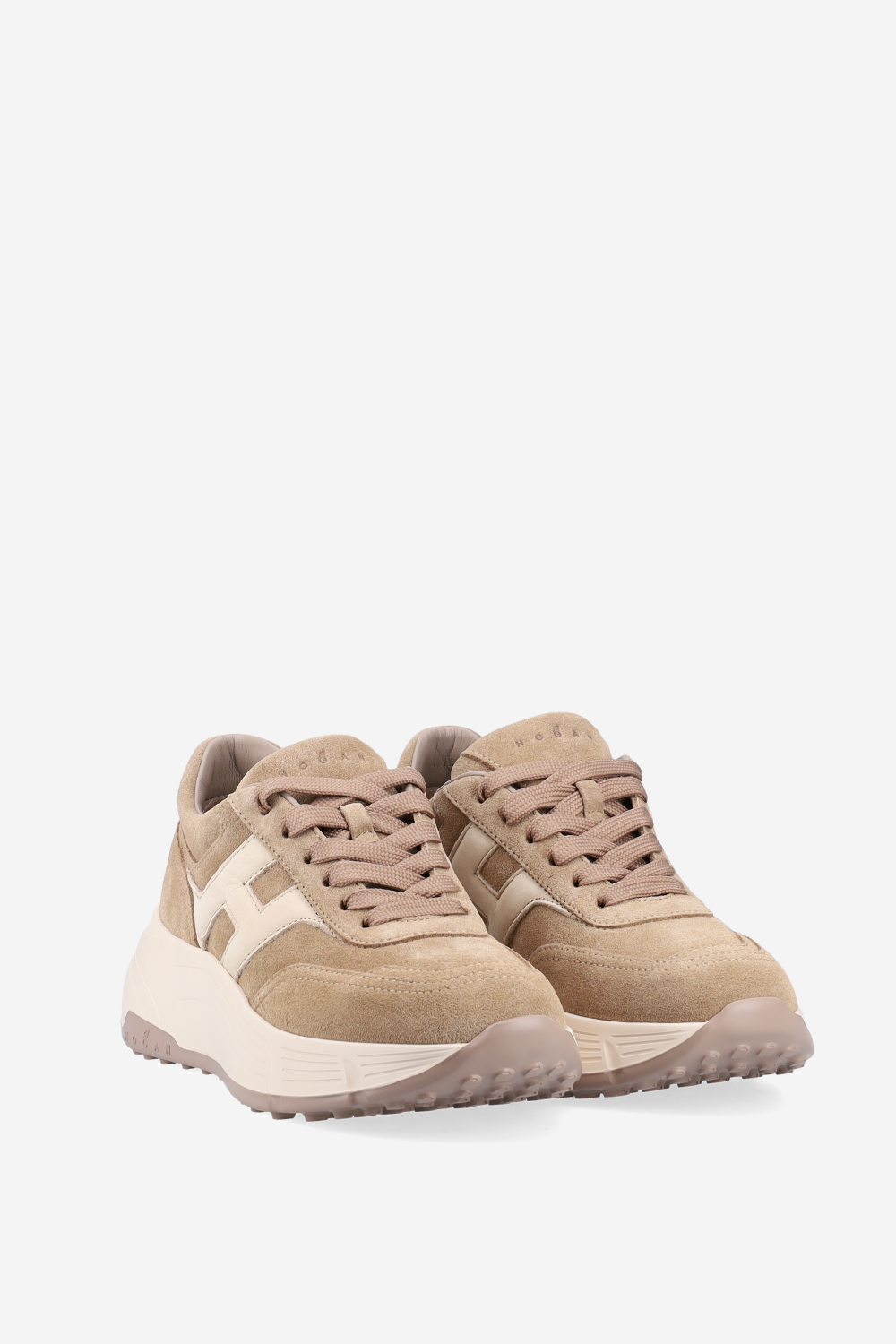 H669 suede sneakers