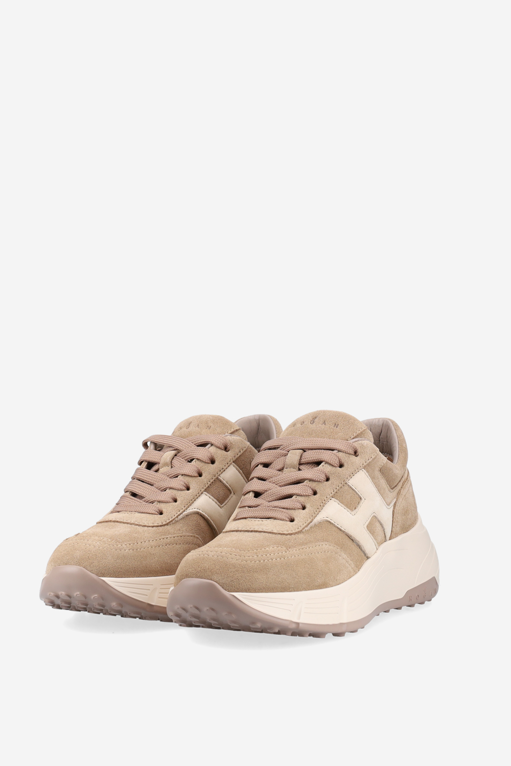 H669 suede sneakers