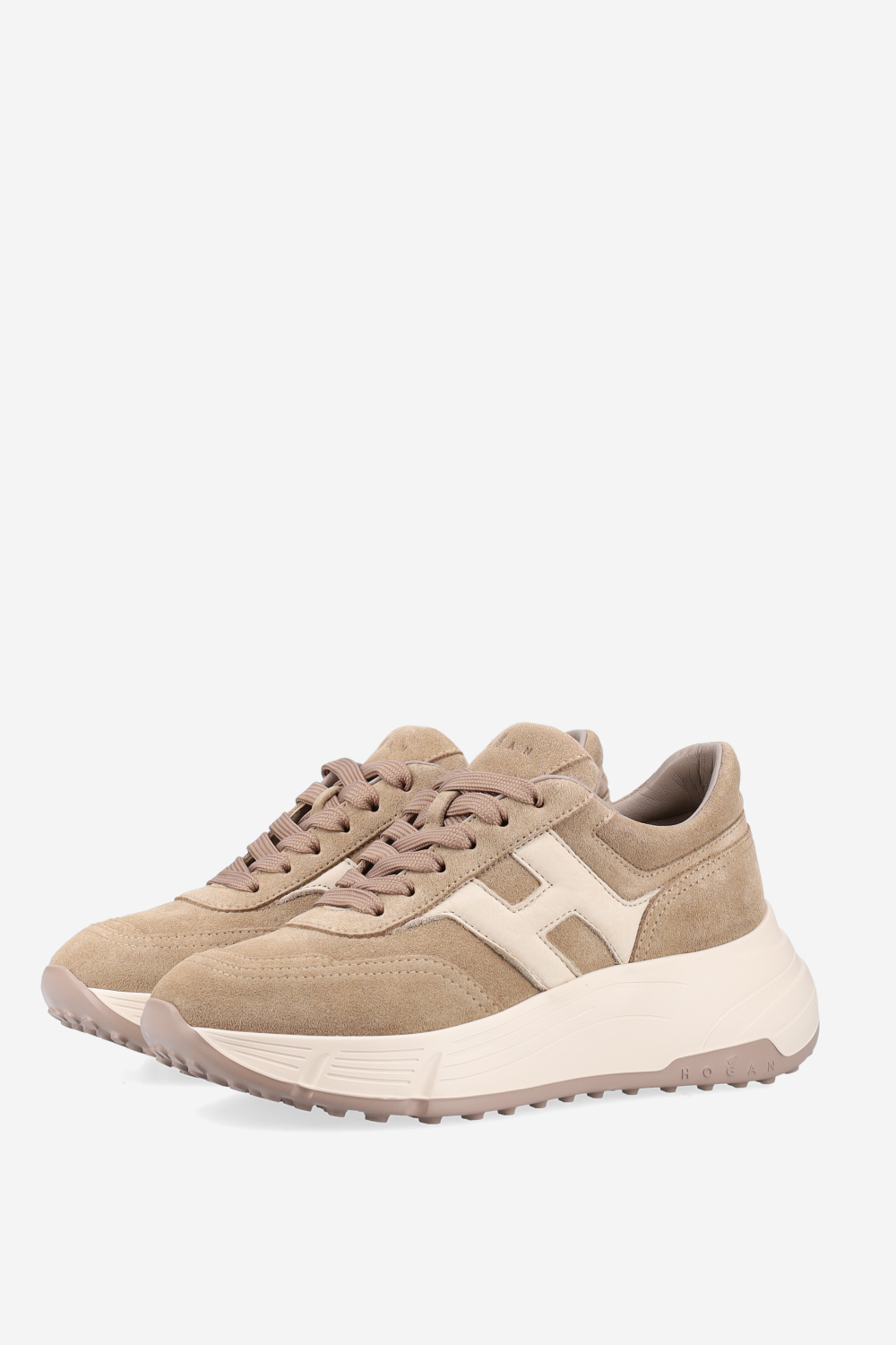 H669 suede sneakers
