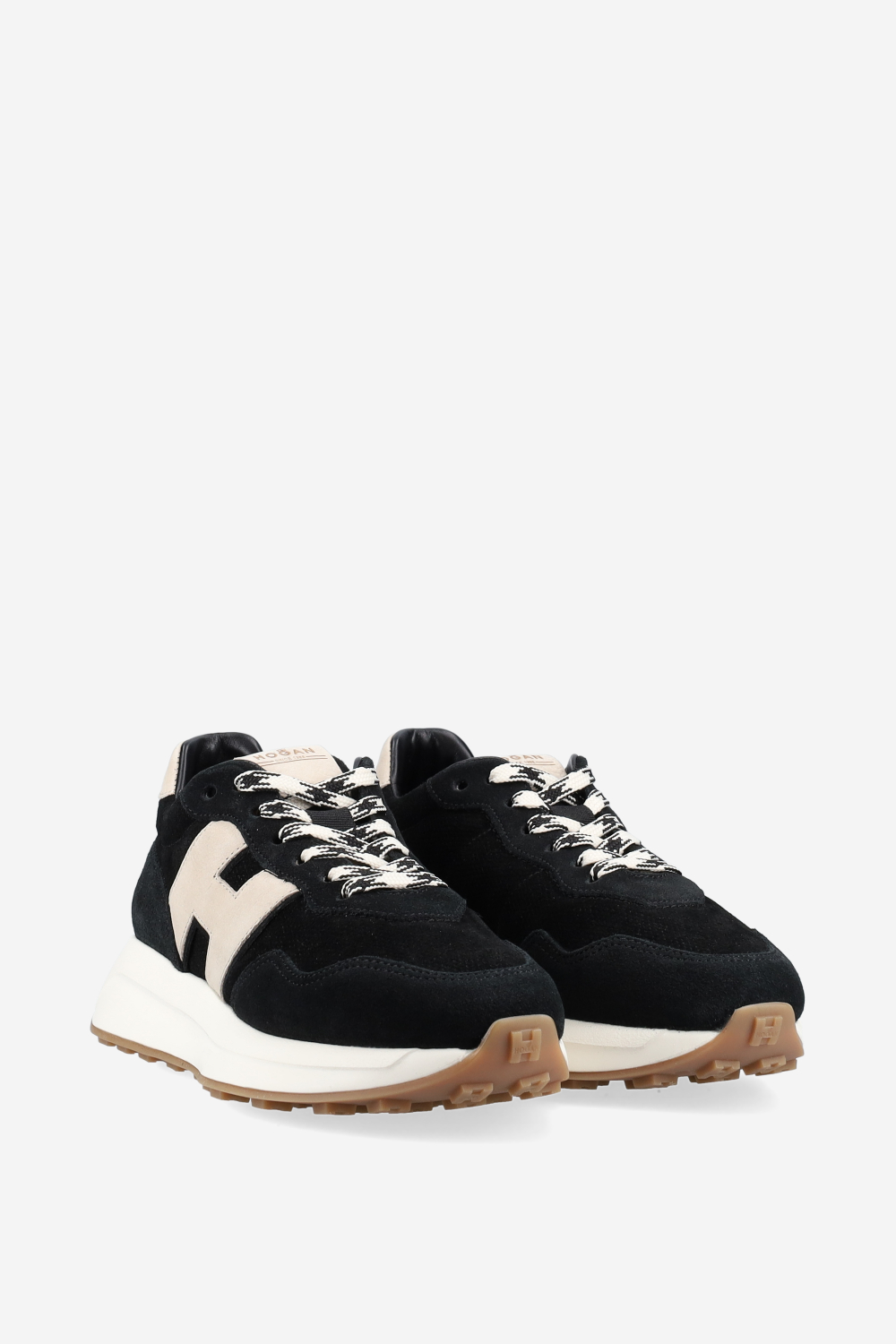 H641 suede sneakers