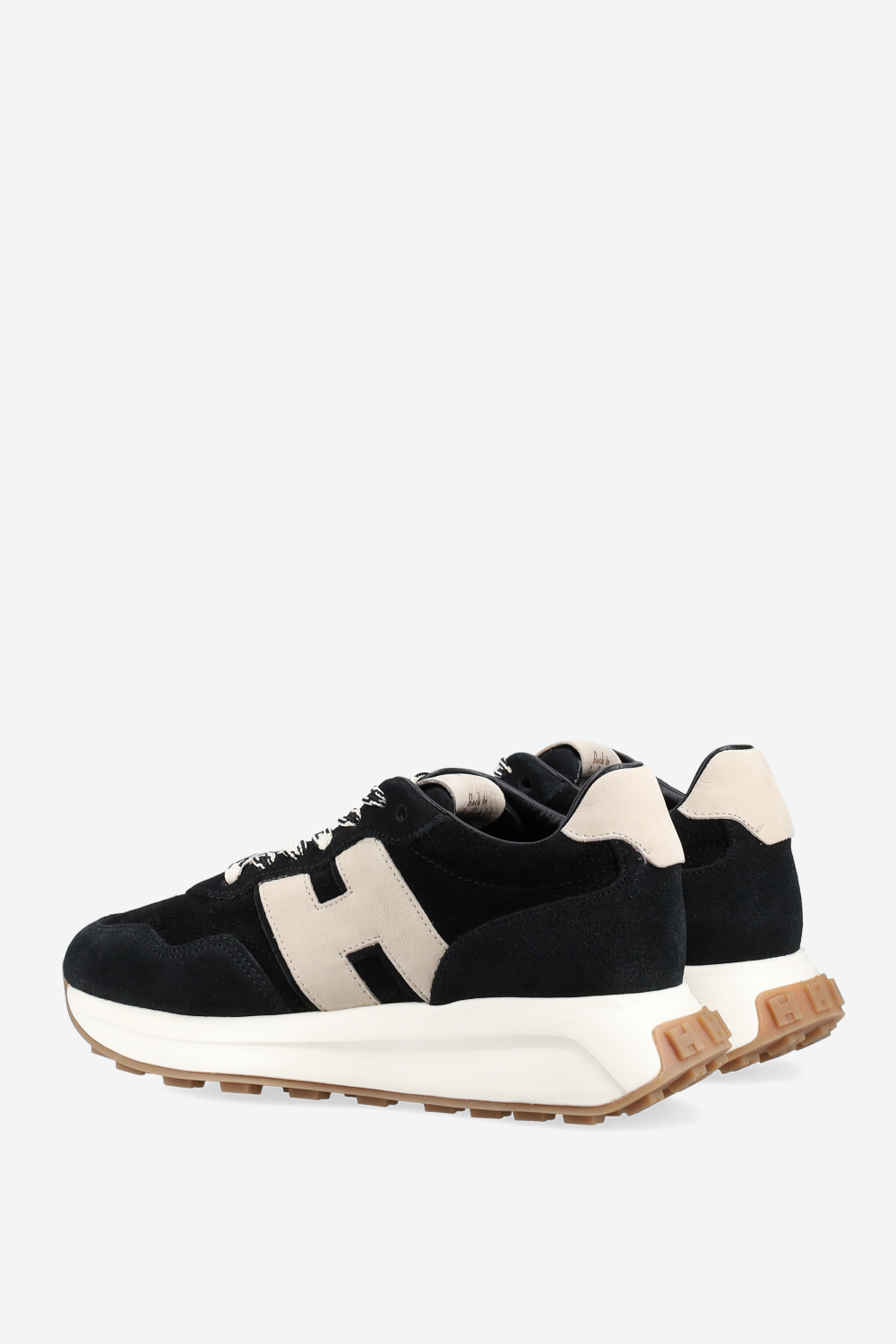 H641 suede sneakers