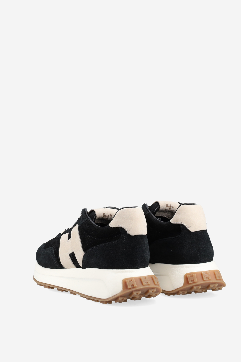 H641 suede sneakers