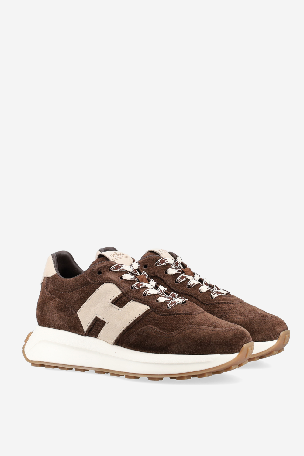 H641 suede sneakers