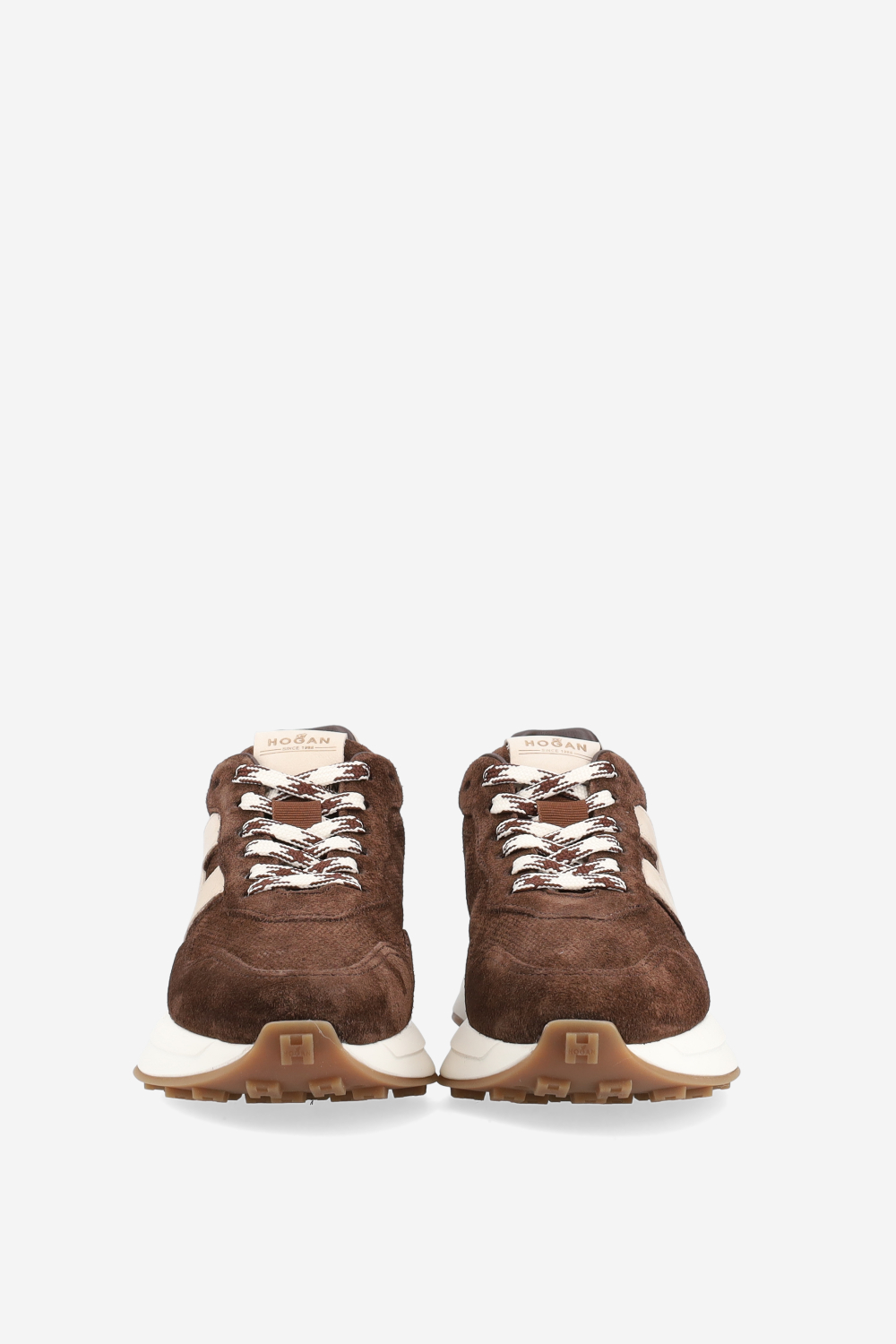 H641 suede sneakers