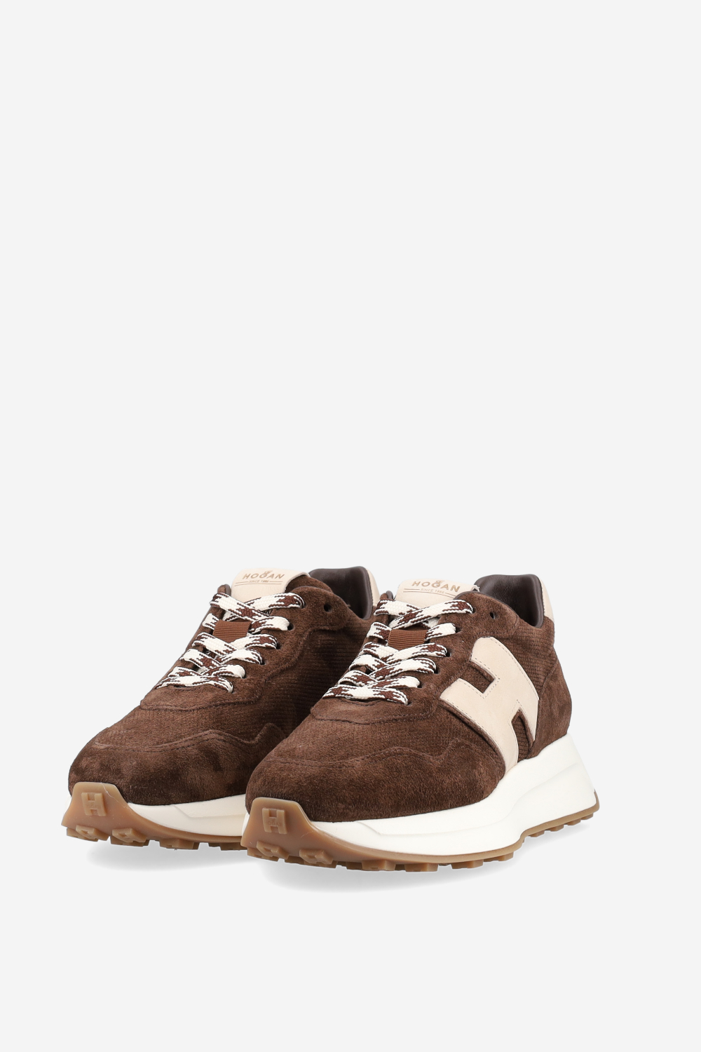 H641 suede sneakers