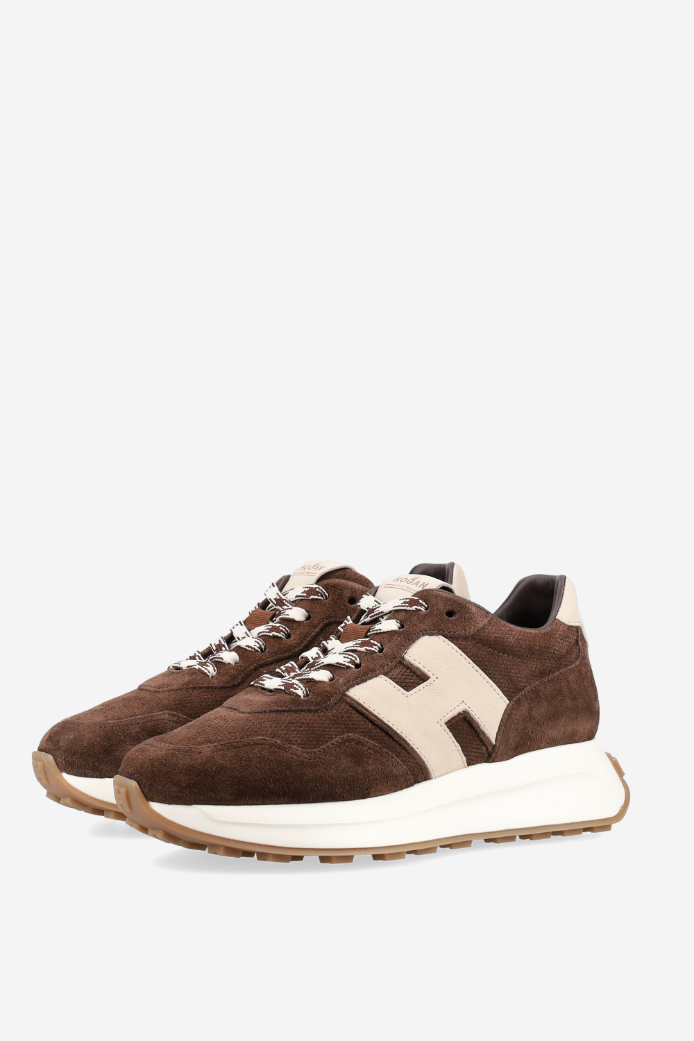 H641 suede sneakers