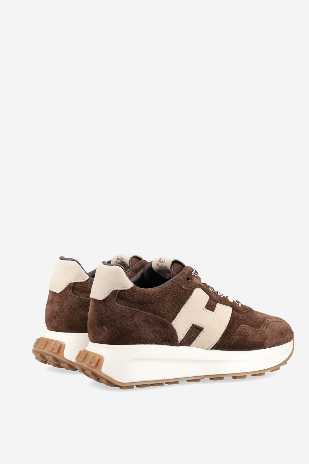 H641 suede sneakers