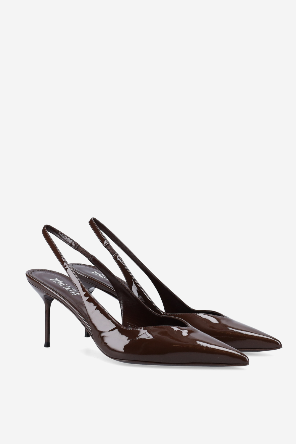 Lidia 70 patent leather slingbacks