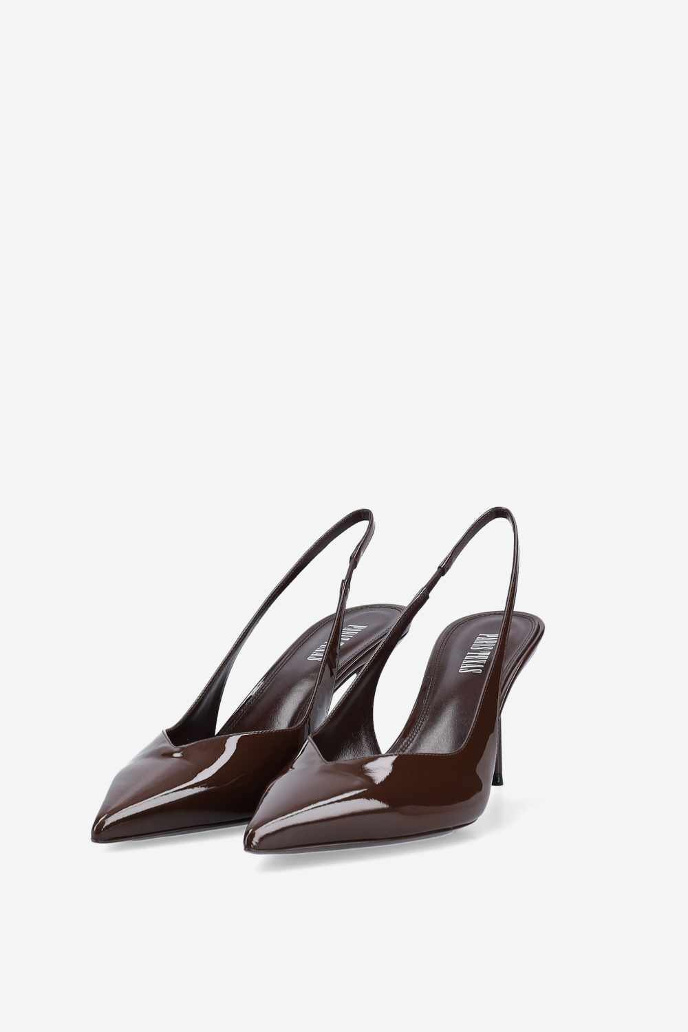 Lidia 70 patent leather slingbacks