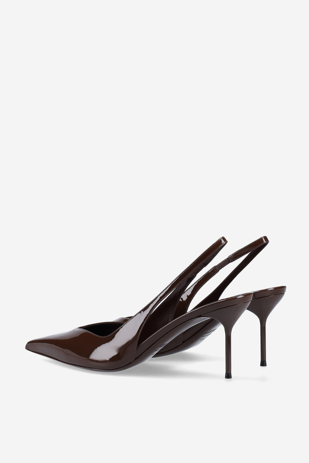 Lidia 70 patent leather slingbacks