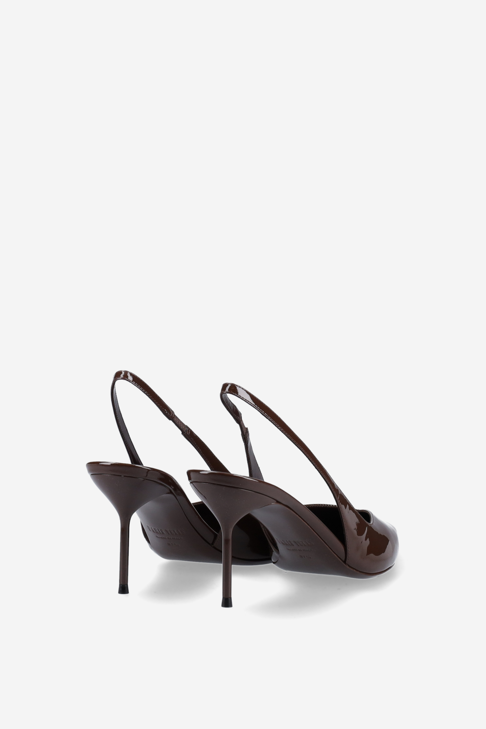 Lidia 70 patent leather slingbacks