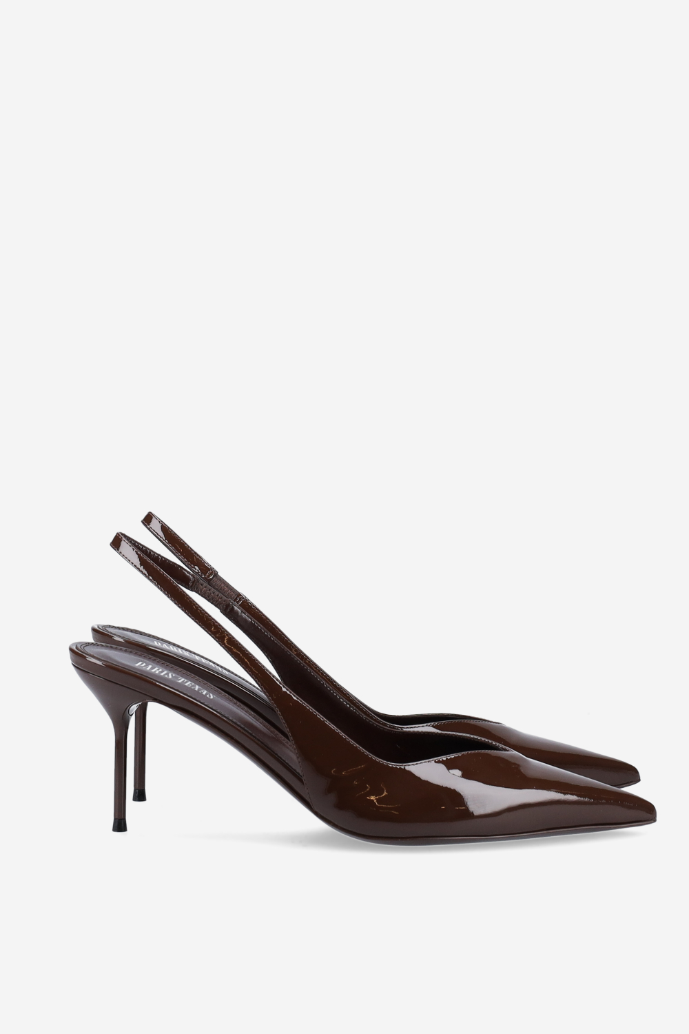Lidia 70 patent leather slingbacks