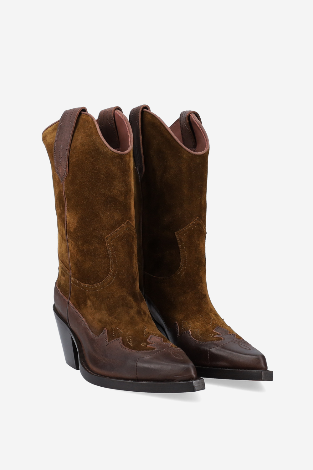 Dakota 60 embroidered leather boots