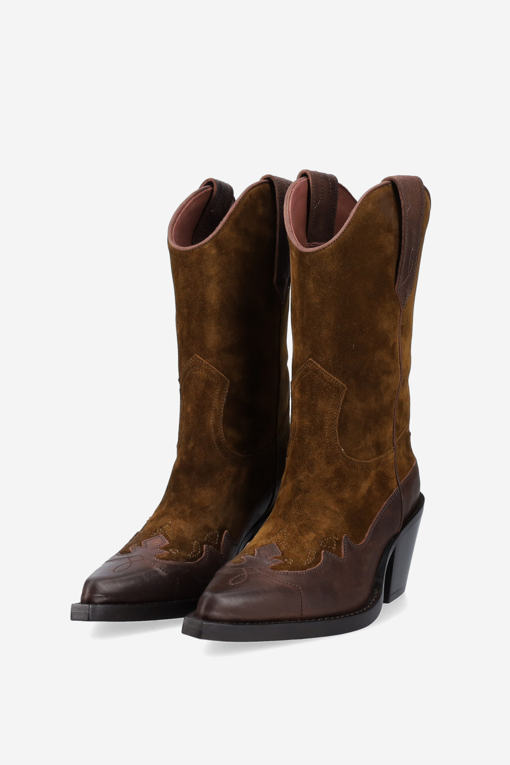 Dakota 60 embroidered leather boots