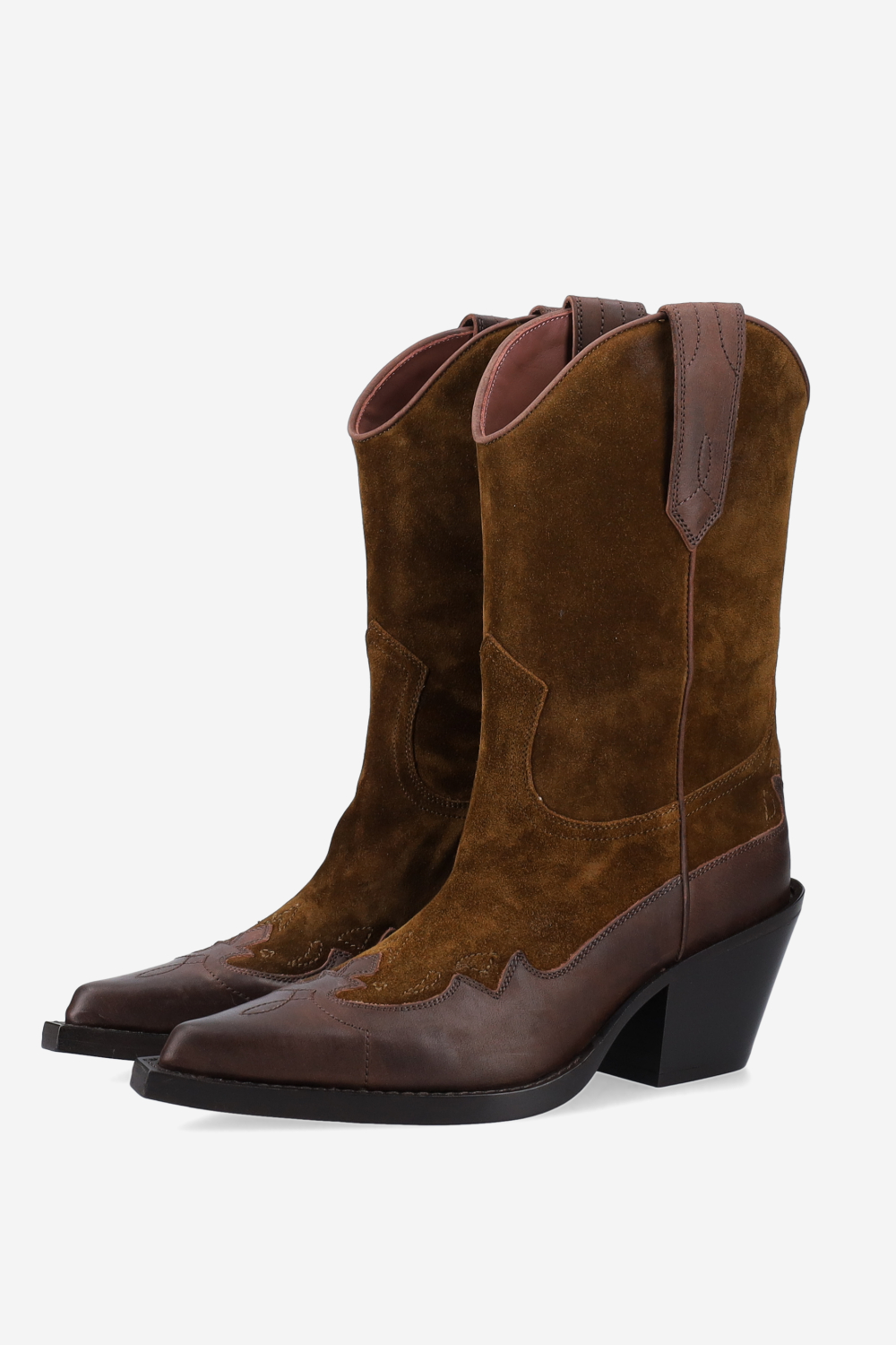 Dakota 60 embroidered leather boots