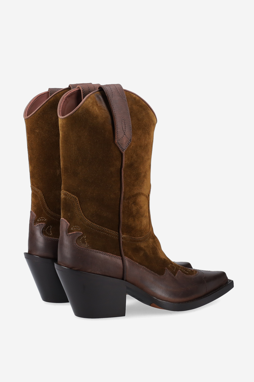 Dakota 60 embroidered leather boots