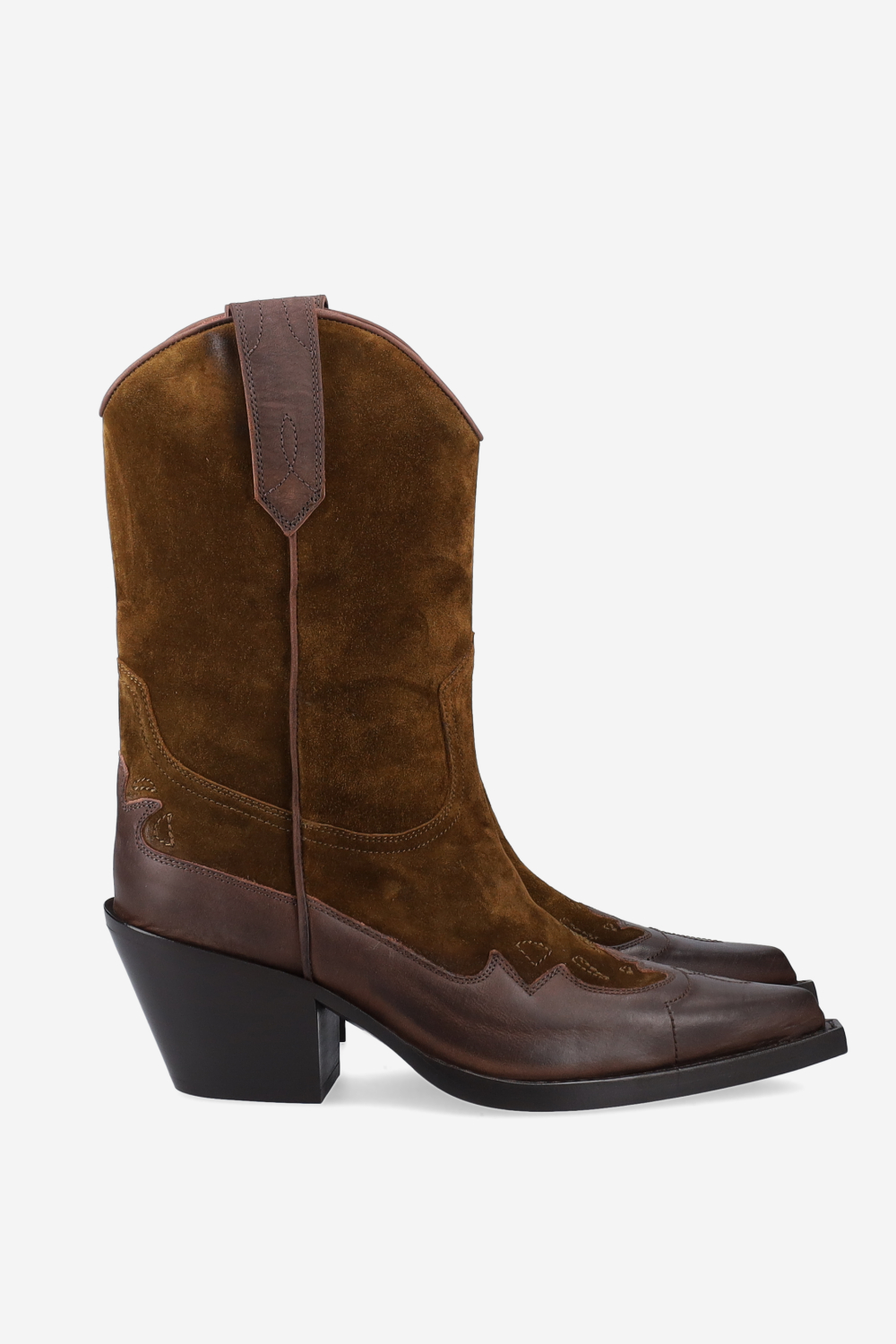 Dakota 60 embroidered leather boots