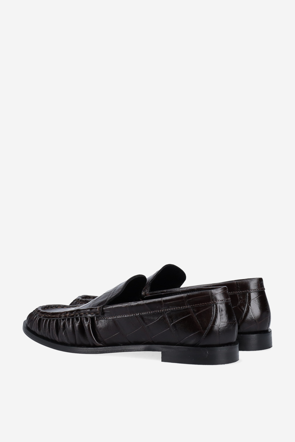 Rudi croco leather loafers