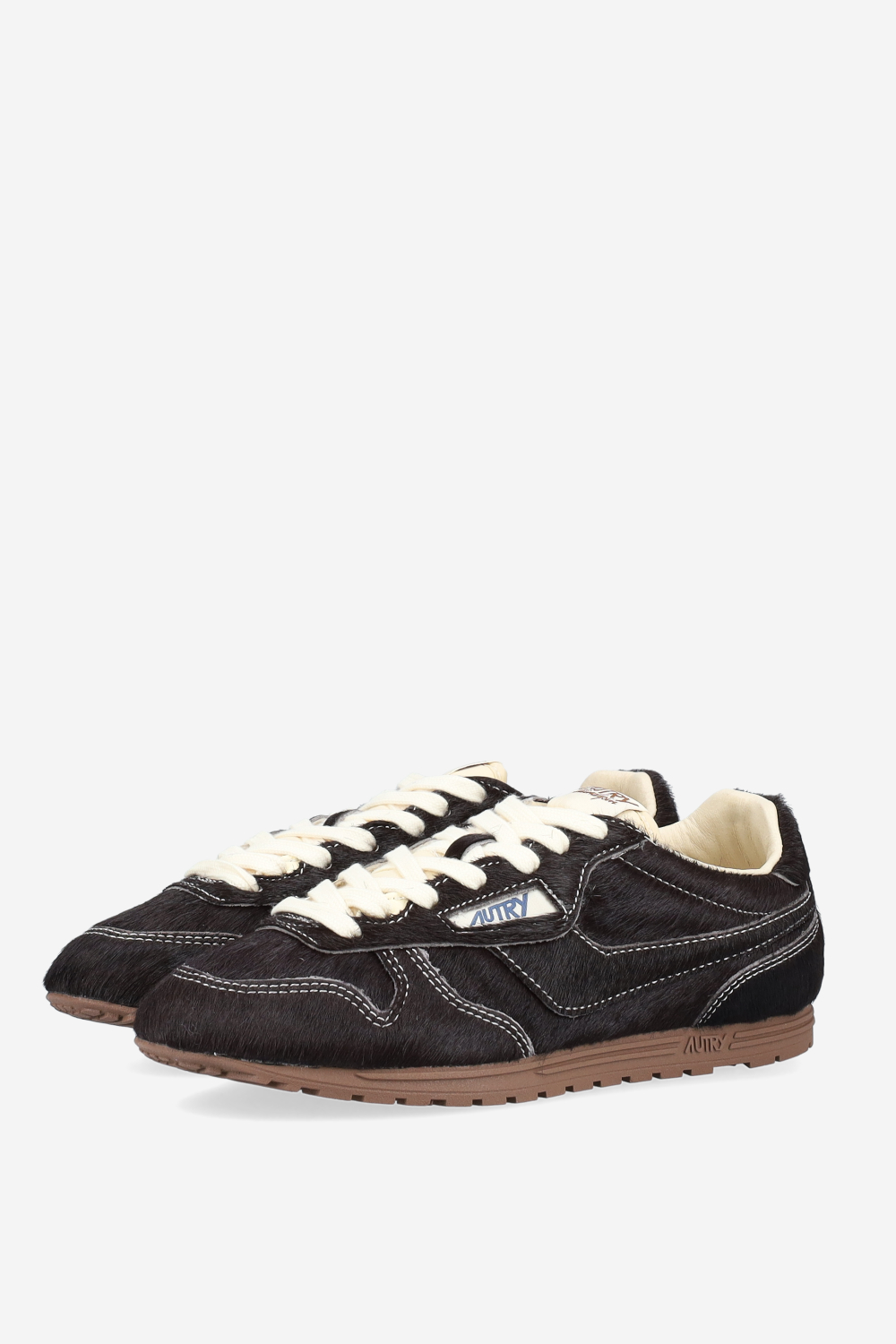 Windspin low pony hair sneakers