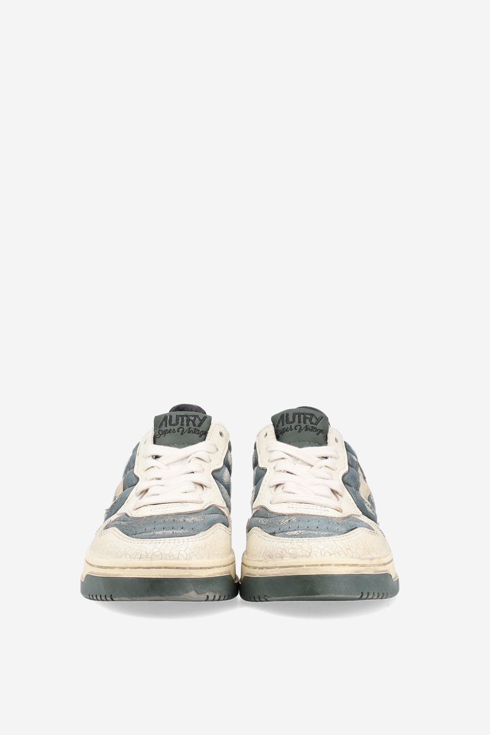 Super vintage low leather sneakers