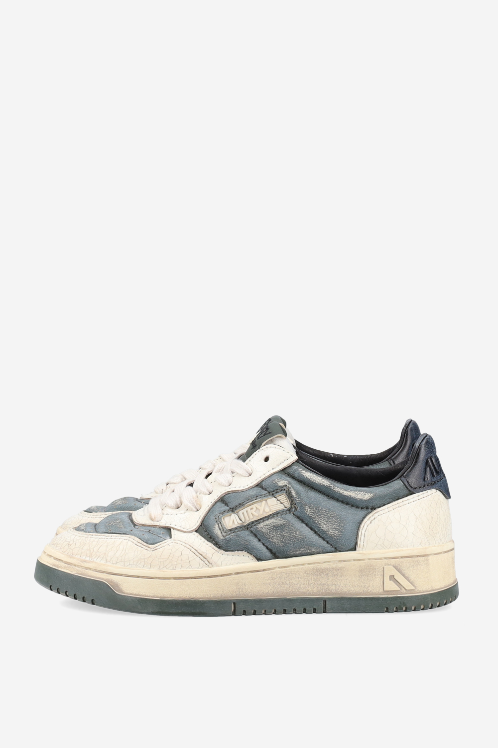 Super vintage low leather sneakers