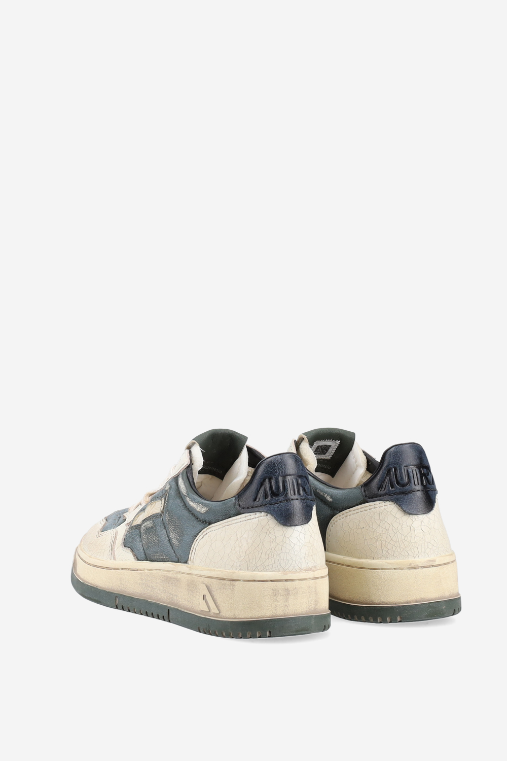 Super vintage low leather sneakers