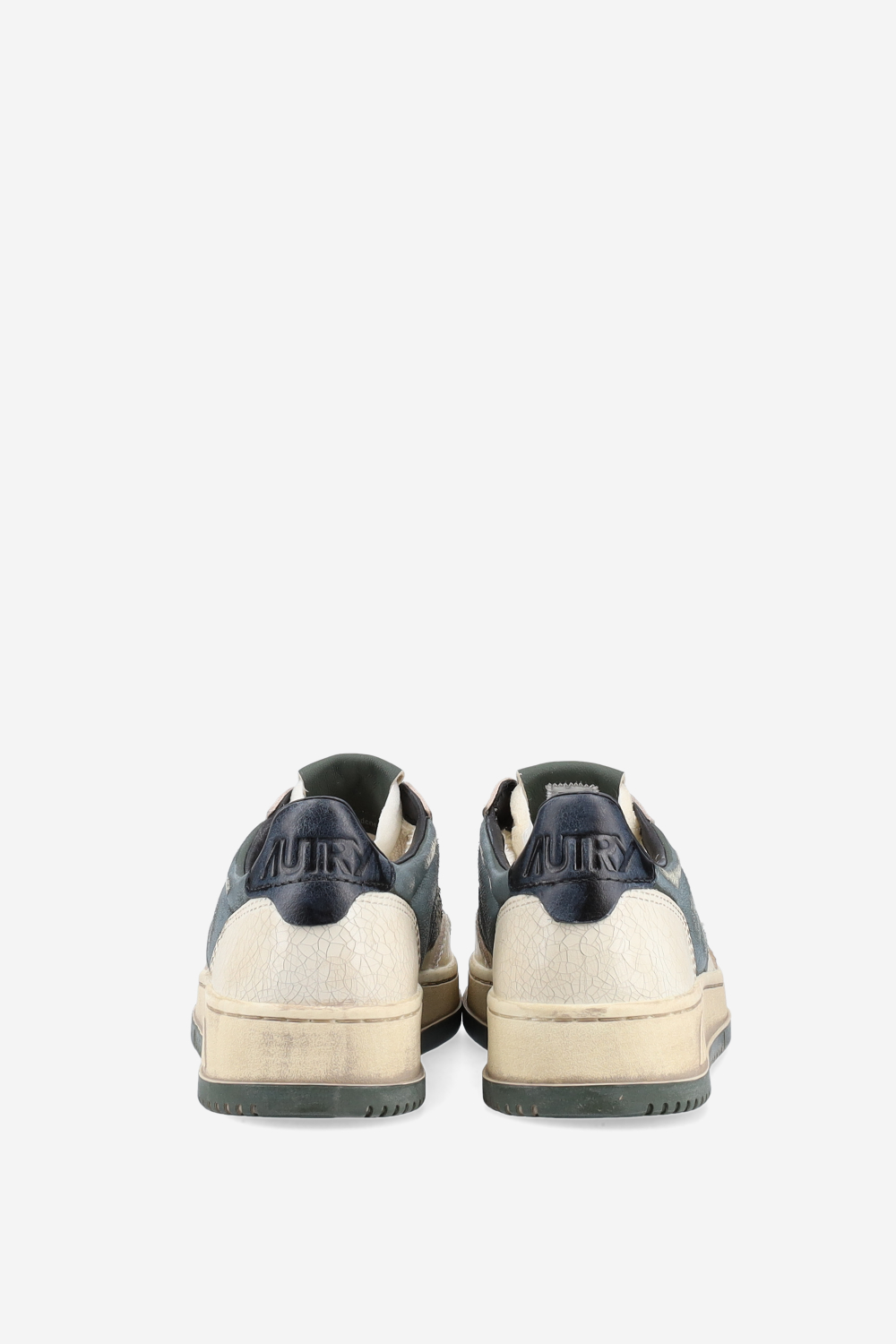 Super vintage low leather sneakers