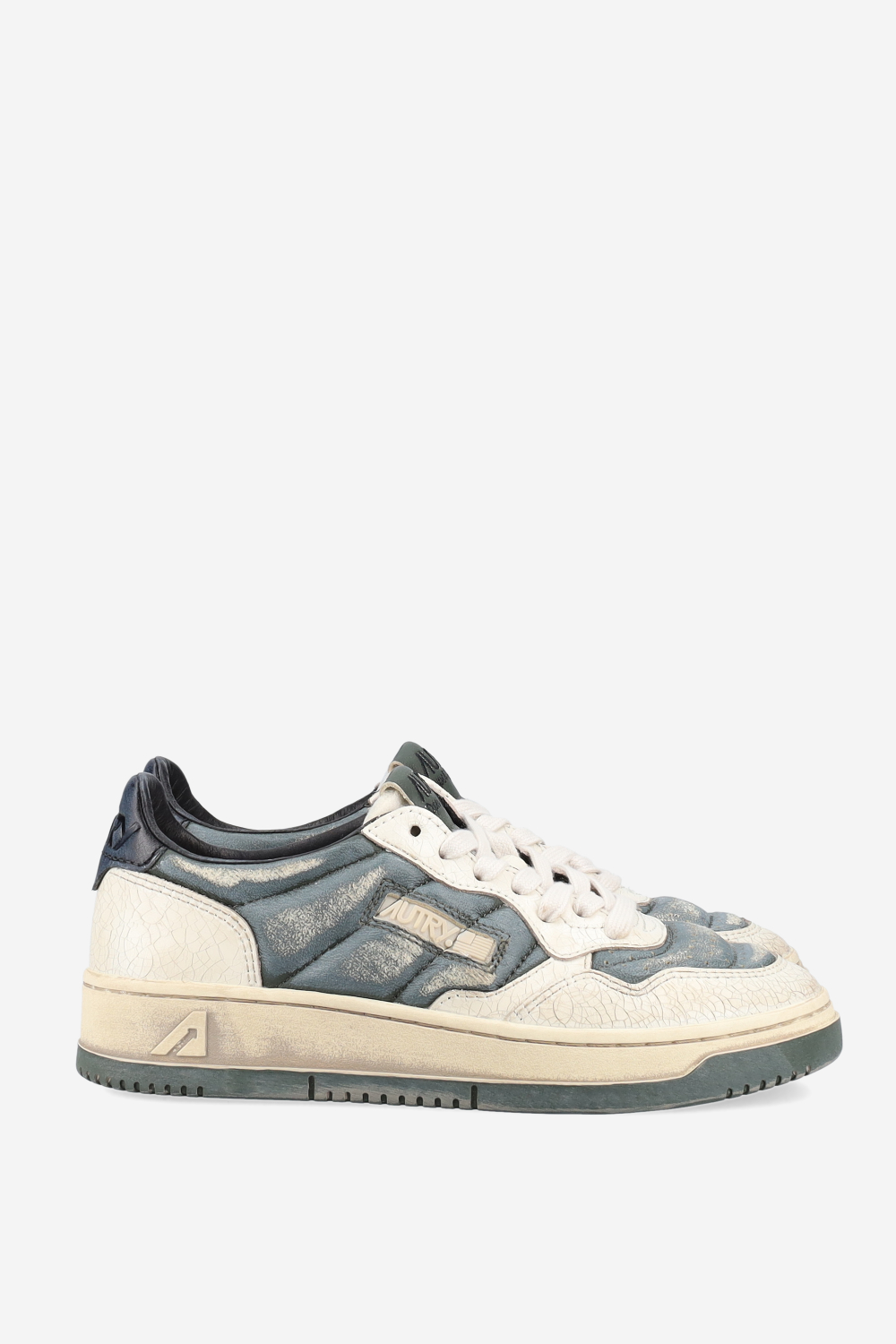 Super vintage low leather sneakers