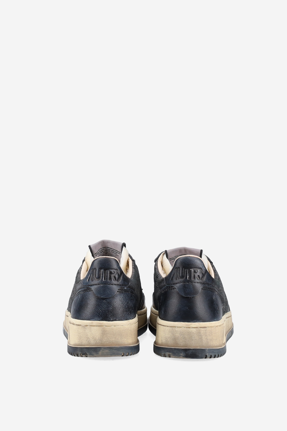 Super vintage low leather sneakers