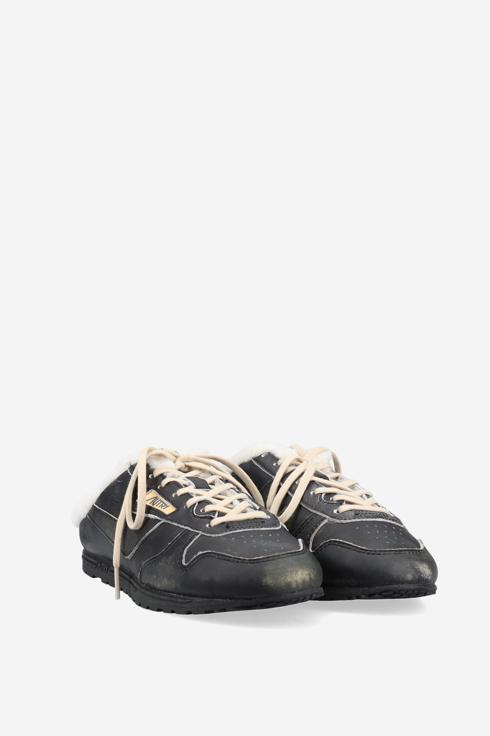 Windspin super vintage leather mules