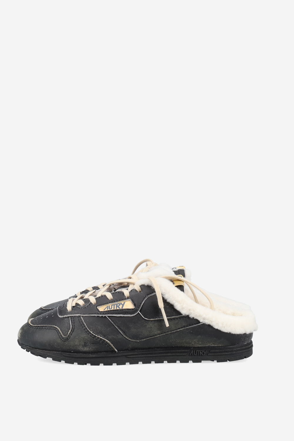 Windspin super vintage leather mules