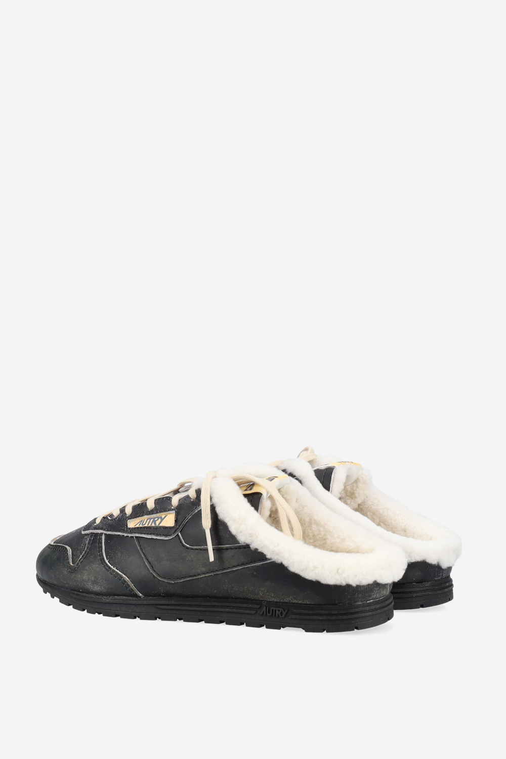 Windspin super vintage leather mules