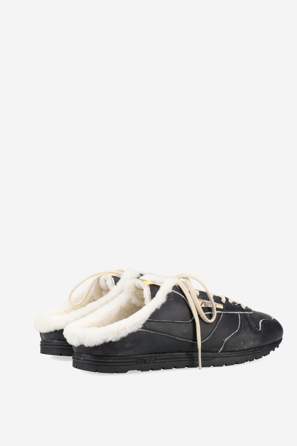 Windspin super vintage leather mules