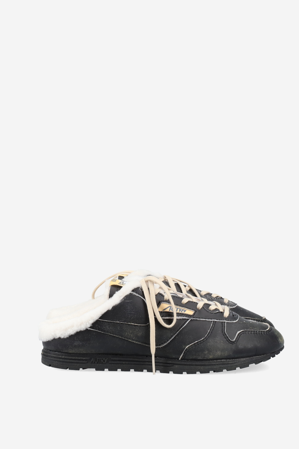 Windspin super vintage leather mules