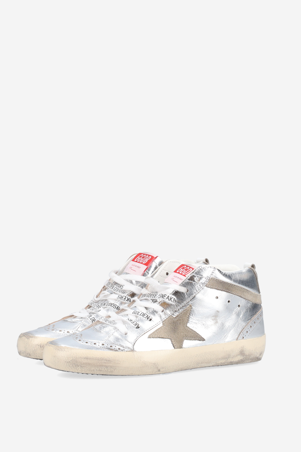 Mid star leather sneakers